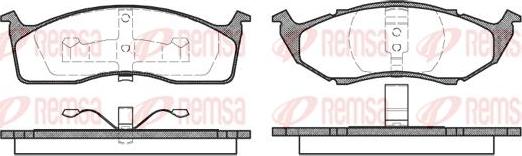 Kawe 0447 00 - Тормозные колодки, дисковые, комплект autospares.lv