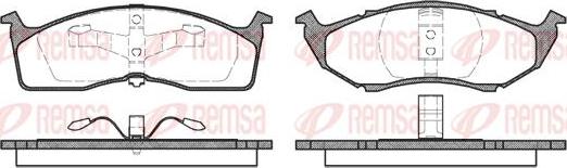 Kawe 0447 20 - Тормозные колодки, дисковые, комплект autospares.lv