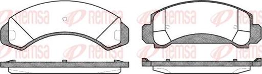 HELLA T1159 - Тормозные колодки, дисковые, комплект autospares.lv