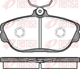 Kawe 0453 00 - Тормозные колодки, дисковые, комплект autospares.lv