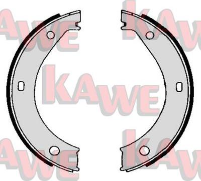 Kawe 04690 - Комплект тормозов, ручник, парковка autospares.lv