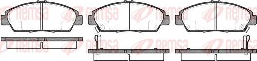 Kawe 0406 02 - Тормозные колодки, дисковые, комплект autospares.lv