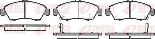 Kawe 0419 02 - Тормозные колодки, дисковые, комплект autospares.lv