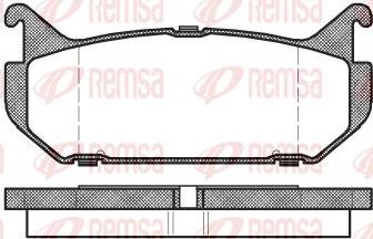 Kawe 0416 00 - Тормозные колодки, дисковые, комплект autospares.lv