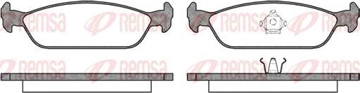 Kawe 0411 00 - Тормозные колодки, дисковые, комплект autospares.lv