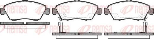 Kawe 0418 02 - Тормозные колодки, дисковые, комплект autospares.lv