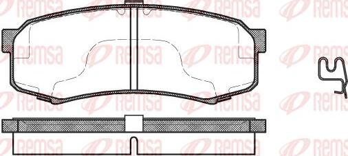 Kawe 0413 04 - Тормозные колодки, дисковые, комплект autospares.lv