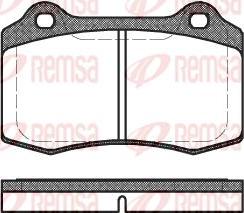 Kawe 0434 30 - Тормозные колодки, дисковые, комплект autospares.lv