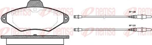 Kawe 0438 04 - Тормозные колодки, дисковые, комплект autospares.lv