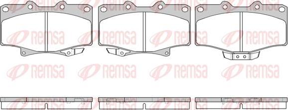 Kawe 0429 14 - Тормозные колодки, дисковые, комплект autospares.lv