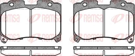 Kawe 0474 04 - Тормозные колодки, дисковые, комплект autospares.lv