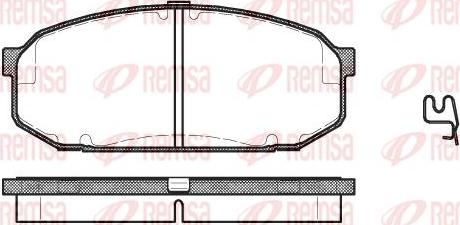 Kawe 0504 02 - Тормозные колодки, дисковые, комплект autospares.lv