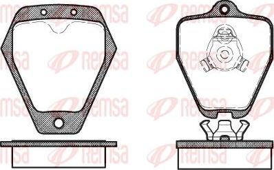 Kawe 0508 10 - Тормозные колодки, дисковые, комплект autospares.lv