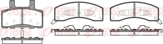 Kawe 0530 02 - Тормозные колодки, дисковые, комплект autospares.lv