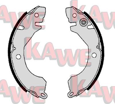 Kawe 05220 - Комплект тормозных колодок, барабанные autospares.lv