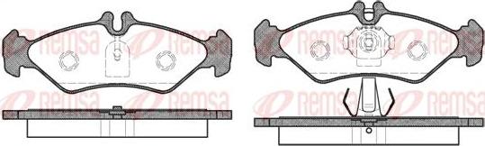 Kawe 0579 00 - Тормозные колодки, дисковые, комплект autospares.lv