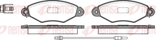 Kawe 0643 01 - Тормозные колодки, дисковые, комплект autospares.lv