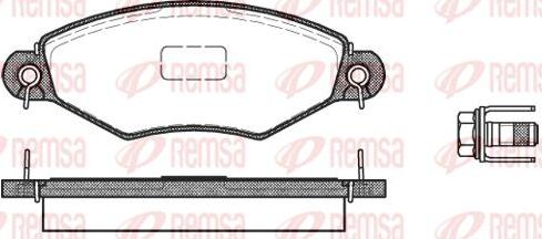 Kawe 0643 10 - Тормозные колодки, дисковые, комплект autospares.lv