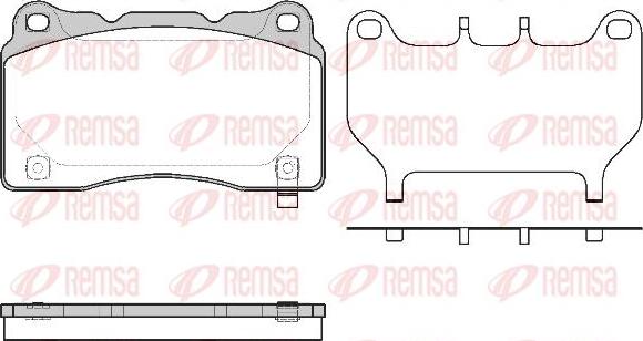 Kawe 0666 64 - Тормозные колодки, дисковые, комплект autospares.lv