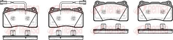 Kawe 0666 12 - Тормозные колодки, дисковые, комплект autospares.lv