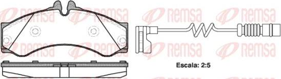 Kawe 0614 12 - Тормозные колодки, дисковые, комплект autospares.lv