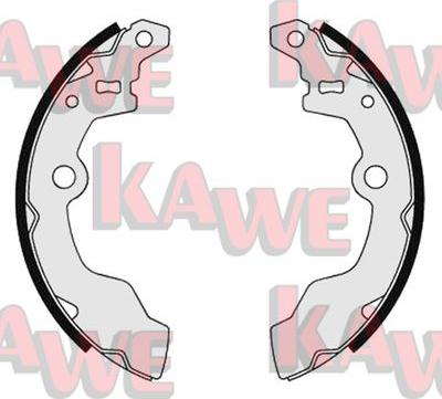 Kawe 063 10 - Комплект тормозных колодок, барабанные autospares.lv