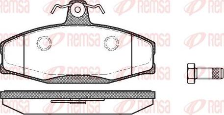 Kawe 0620 20 - Тормозные колодки, дисковые, комплект autospares.lv