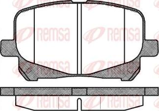 Kawe 0621 10 - Тормозные колодки, дисковые, комплект autospares.lv