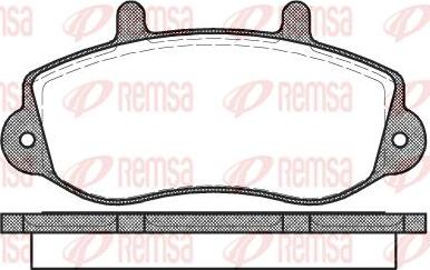 Kawe 0677 00 - Тормозные колодки, дисковые, комплект autospares.lv