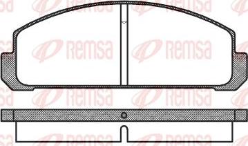 Kawe 0099 20 - Тормозные колодки, дисковые, комплект autospares.lv