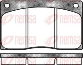 Kawe 0044 00 - Тормозные колодки, дисковые, комплект autospares.lv