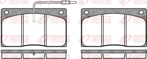 Kawe 0044 02 - Тормозные колодки, дисковые, комплект autospares.lv