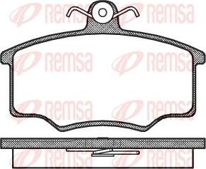 Kawe 0046 20 - Тормозные колодки, дисковые, комплект autospares.lv