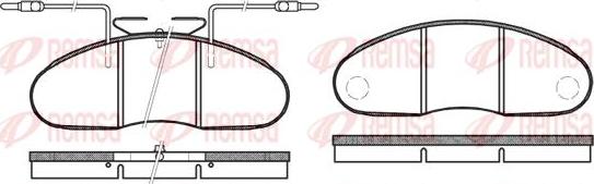 Kawe 0048 12 - Тормозные колодки, дисковые, комплект autospares.lv