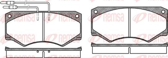 Kawe 0047 04 - Тормозные колодки, дисковые, комплект autospares.lv