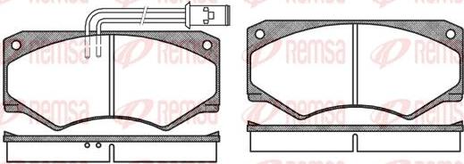 Kawe 0047 22 - Тормозные колодки, дисковые, комплект autospares.lv