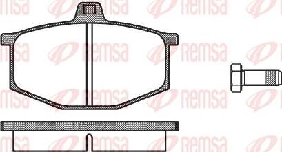 Kawe 0060 00 - Тормозные колодки, дисковые, комплект autospares.lv