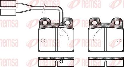 Kawe 0005 01 - Тормозные колодки, дисковые, комплект autospares.lv