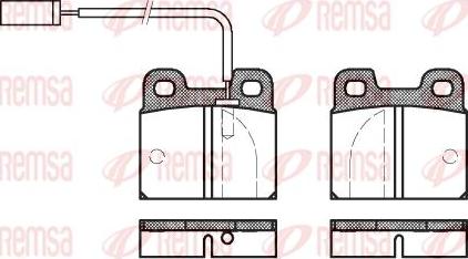 Kawe 0005 11 - Тормозные колодки, дисковые, комплект autospares.lv