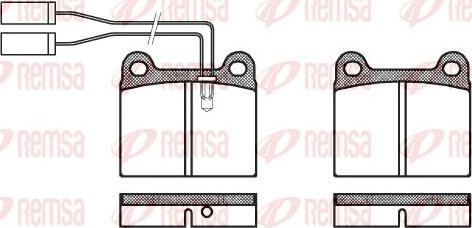 Kawe 0006 01 - Тормозные колодки, дисковые, комплект autospares.lv