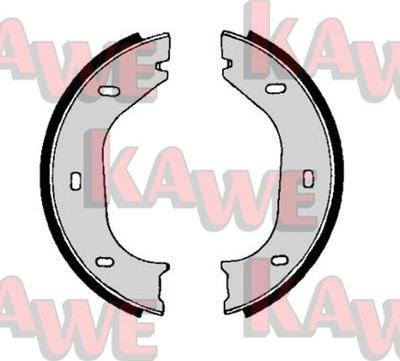 Kawe 00010 - Комплект тормозов, ручник, парковка autospares.lv