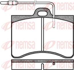 Kawe 0086 04 - Тормозные колодки, дисковые, комплект autospares.lv