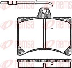 Kawe 0035 04 - Тормозные колодки, дисковые, комплект autospares.lv