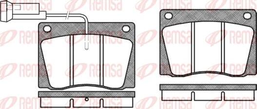 Kawe 0037 02 - Тормозные колодки, дисковые, комплект autospares.lv