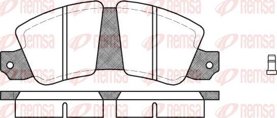 Kawe 0023 02 - Тормозные колодки, дисковые, комплект autospares.lv