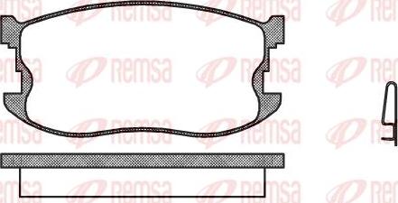 Kawe 0198 04 - Тормозные колодки, дисковые, комплект autospares.lv