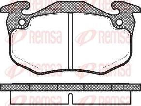 Ferodo FDB0440 - Тормозные колодки, дисковые, комплект autospares.lv