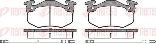 Kawe 0144 24 - Тормозные колодки, дисковые, комплект autospares.lv