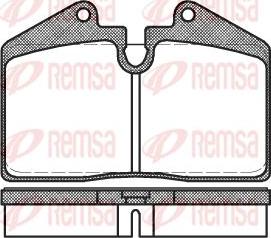 Kawe 0140 10 - Тормозные колодки, дисковые, комплект autospares.lv