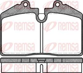 Kawe 0140 20 - Тормозные колодки, дисковые, комплект autospares.lv